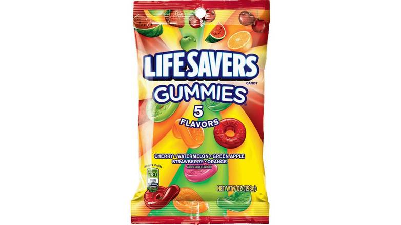 Order Lifesavers gummies 5 flavors food online from Route 7 Food Mart store, Norwalk on bringmethat.com