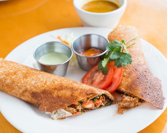 Order Chicken Dosa food online from Thalaiva Indian Kitchen store, Park Ridge on bringmethat.com