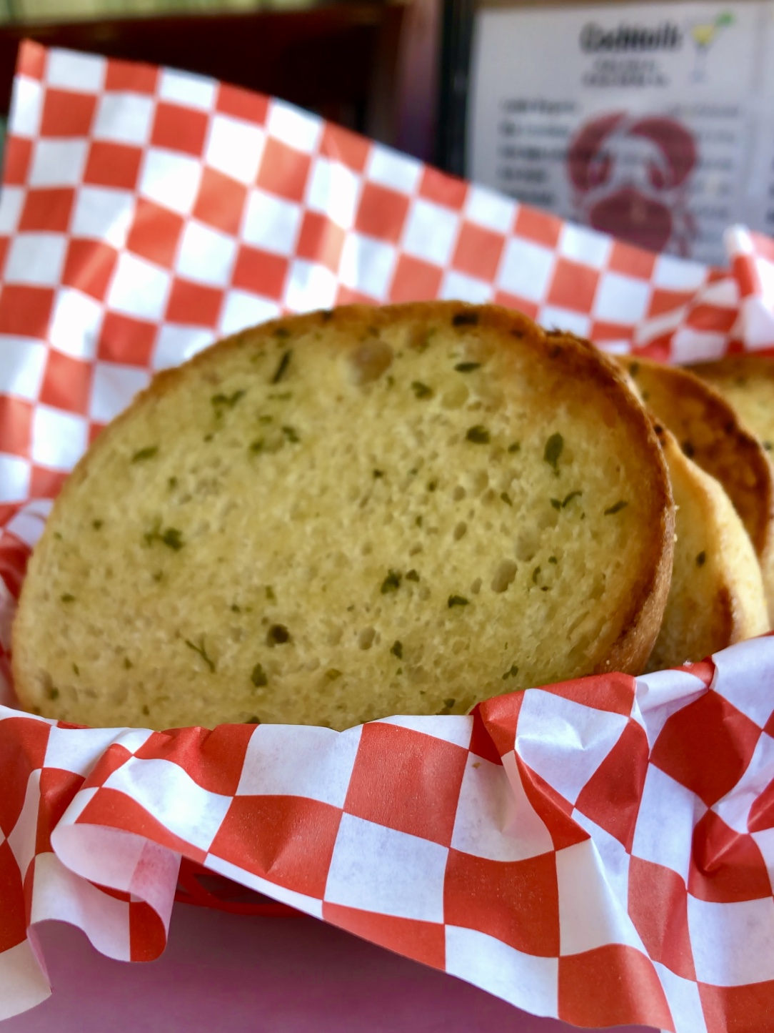 Order 3 Piece Garlic Bread food online from Cracking Crab store, Montrose on bringmethat.com