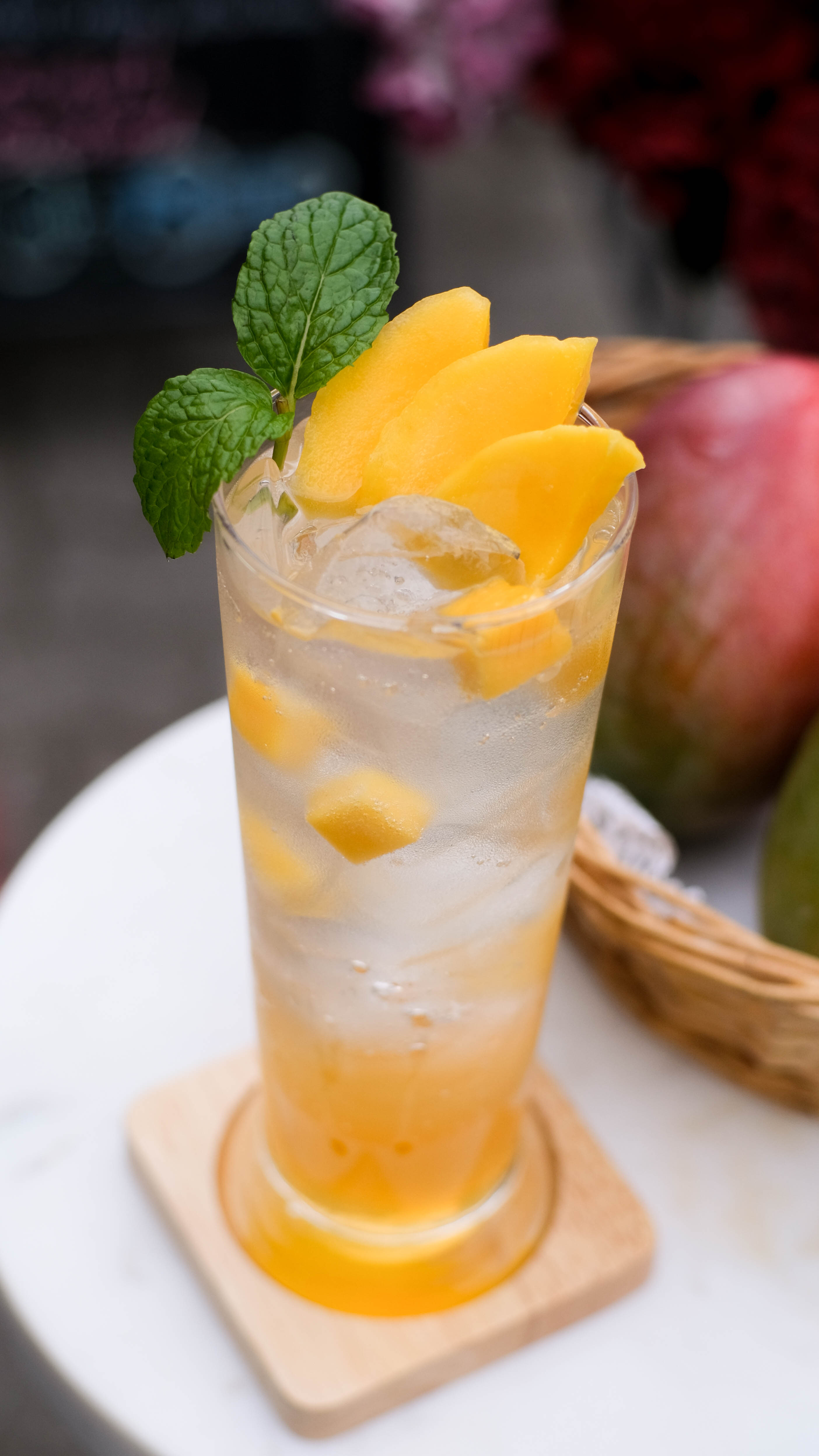 Order Mango Sparkling Drinks food online from Sweeteria store, Silver Spring on bringmethat.com