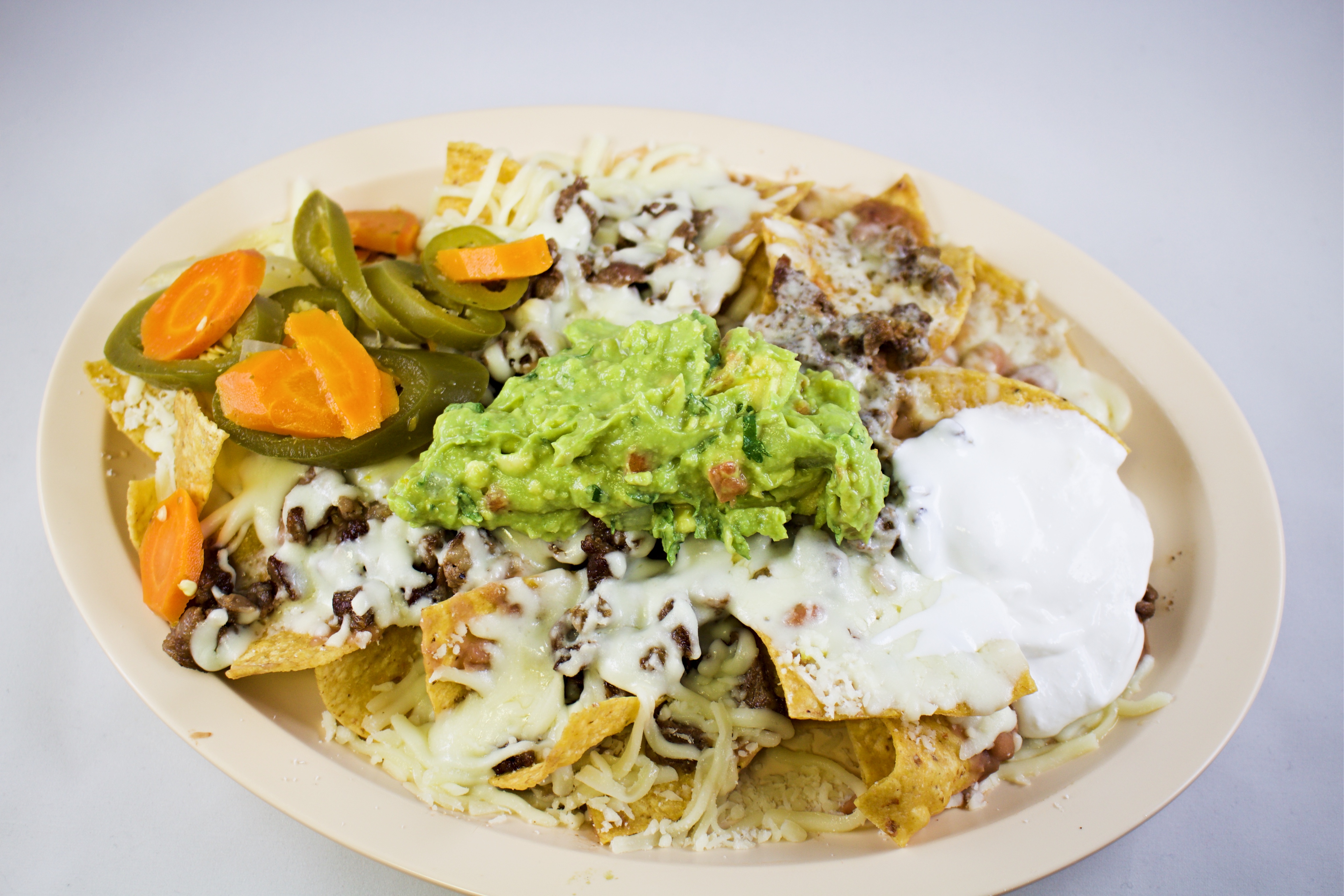 Order Super Nachos food online from Rainbow Tacos store, Chicago on bringmethat.com
