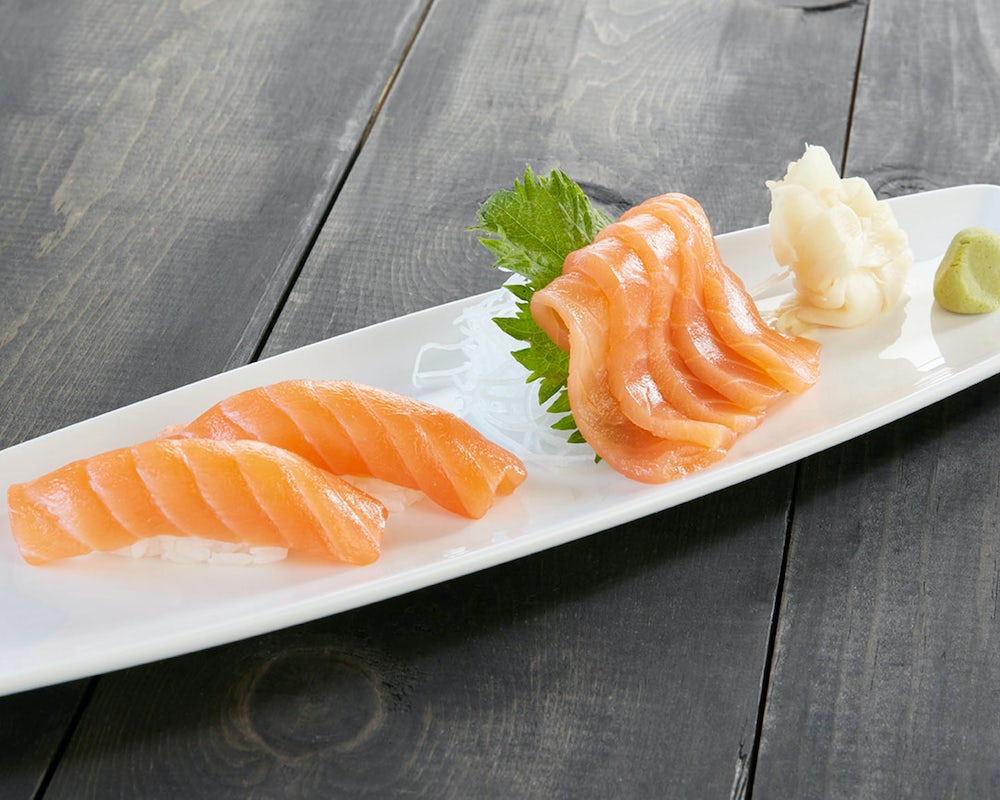 Order Salmon Sushi food online from Kona Grill store, Oak Brook on bringmethat.com