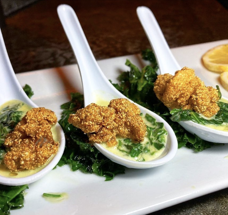 Order FRIED OYSTERS food online from Friend Of A Farmer store, New York on bringmethat.com
