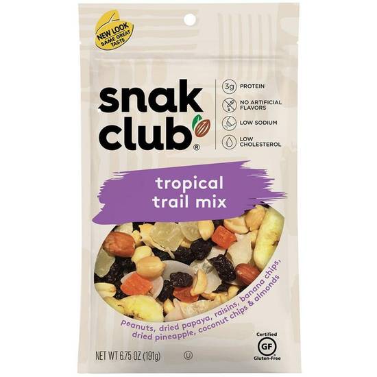 Order Snak Club - Tropical Trail Mix food online from IV Deli Mart store, Goleta on bringmethat.com