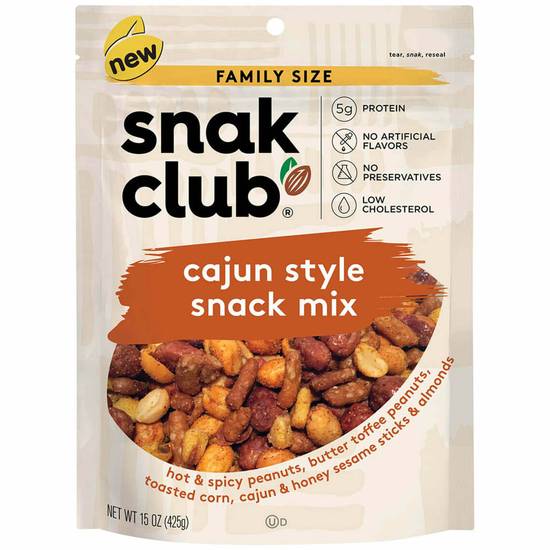 Order Snak Club - Cajun Style Snack Mix food online from IV Deli Mart store, Goleta on bringmethat.com