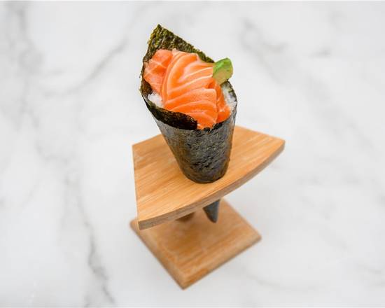 Order Salmon Hand Roll food online from Mika Sushi store, Portland on bringmethat.com