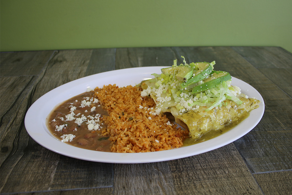 Order Cheese Enchiladas food online from Benny Munchies store, Culver City on bringmethat.com