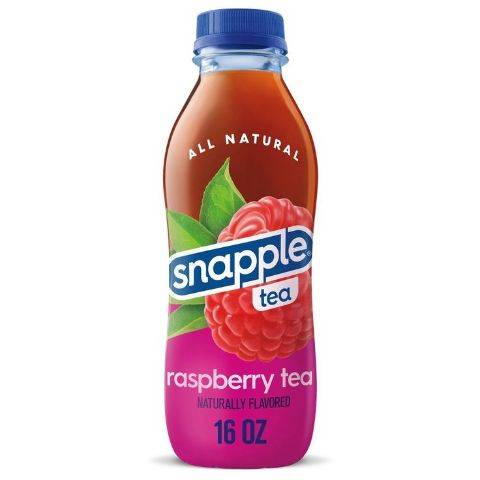 Order Snapple Tea Raspberry 16oz food online from 7-Eleven store, Lakewood on bringmethat.com