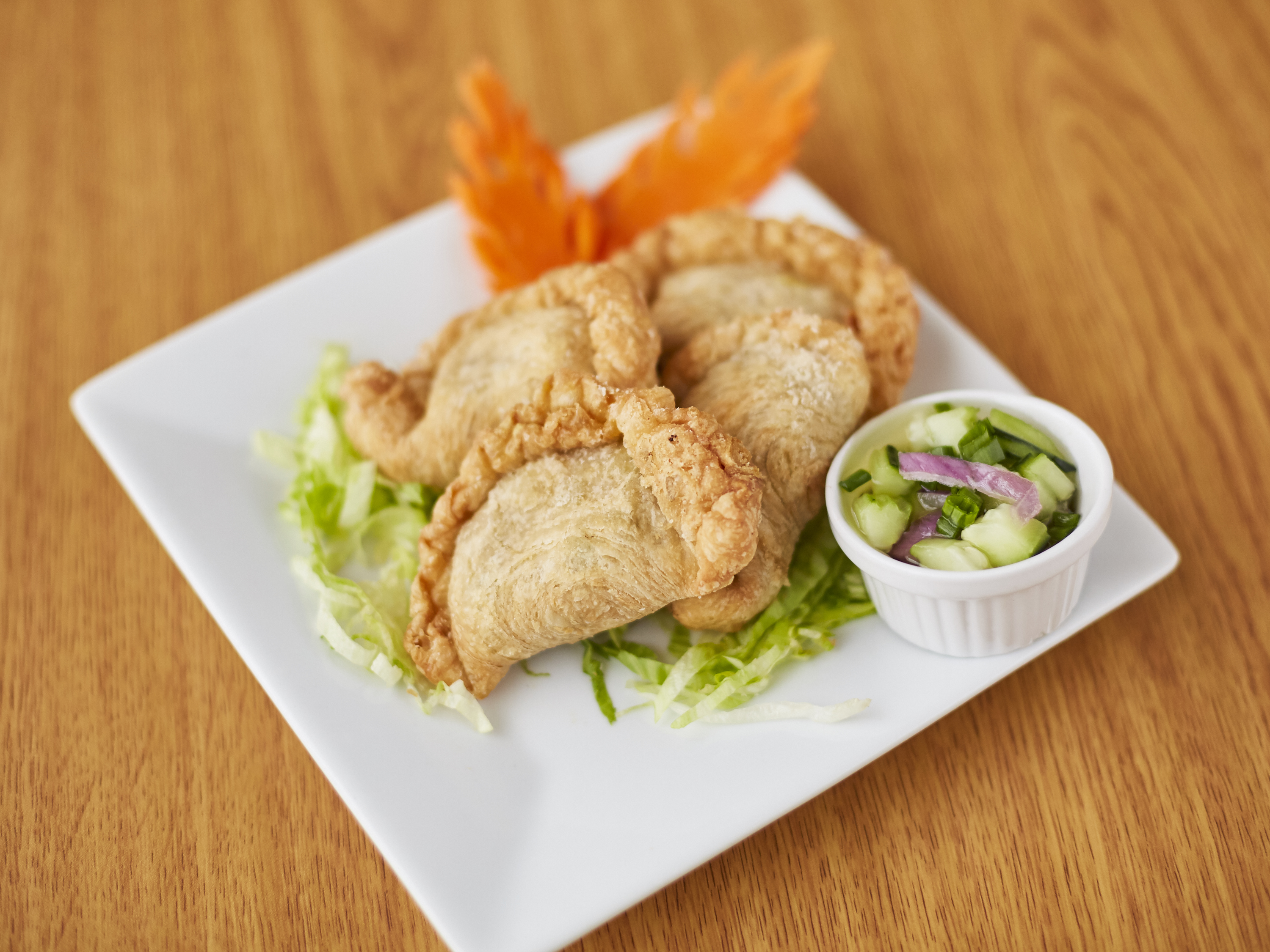 Order Chicken Curry Puff food online from Yummy Thai store, Buffalo on bringmethat.com
