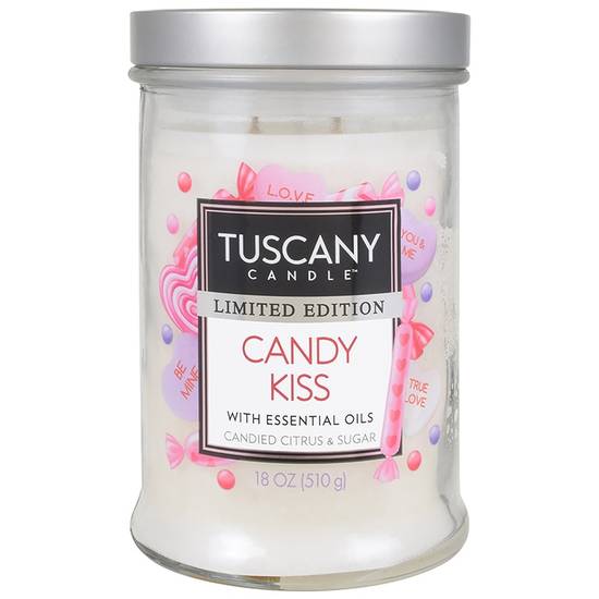 Order Tuscany SP Candle Kiss 18oz Candle food online from CVS store, WALKERTOWN on bringmethat.com
