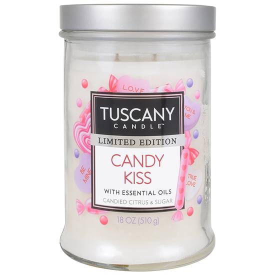 Order Tuscany SP Candle Kiss 18oz Candle food online from Cvs store, WILLIMANTIC on bringmethat.com