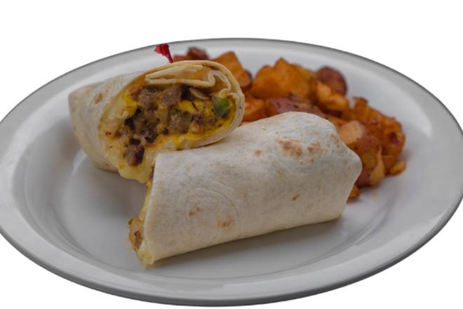 Order Breakfast Burrito food online from Eggs Up Grill store, North Myrtle Beach on bringmethat.com