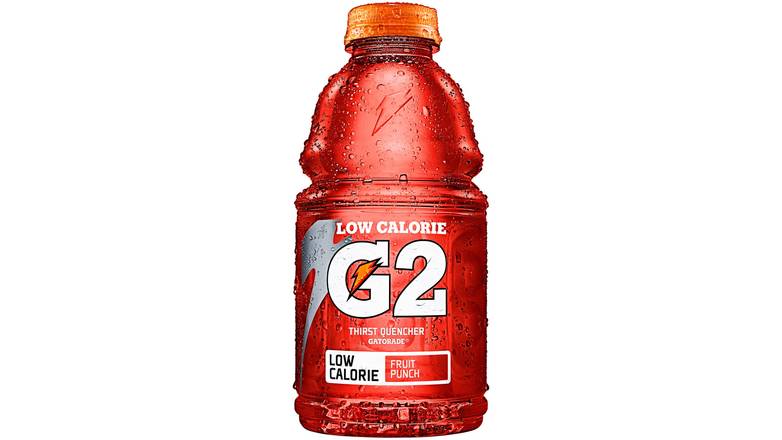 Order Gatorade G2 Low Calorie Fruit Punch Sports Drink food online from Red Roof Market store, Lafollette on bringmethat.com