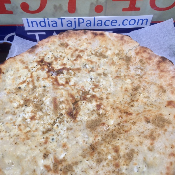 Order C10. Paneer Naan food online from India Taj Palace store, San Antonio on bringmethat.com