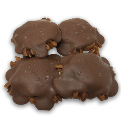 Order Milk Chocolate Sea Salt Pecan Turtles food online from Maumee Valley Chocolate & Candy store, Maumee on bringmethat.com