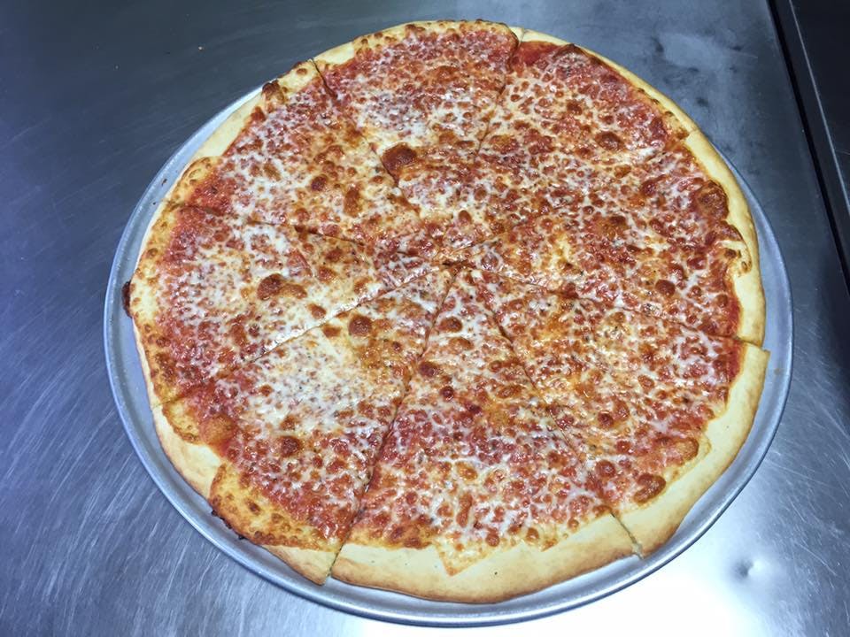 Order Plain Cheese Pizza - Small 12" (6 Slices) food online from Pepe's NY Pizza - 11946 Ventura Blvd store, Studio City on bringmethat.com