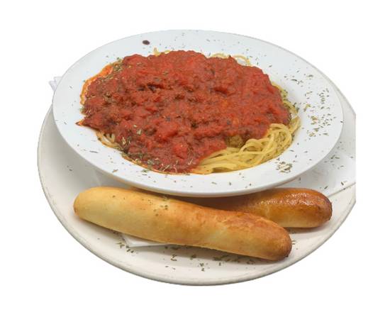 Order Spaghetti with Meatballs food online from Zio Al's store, Dallas on bringmethat.com