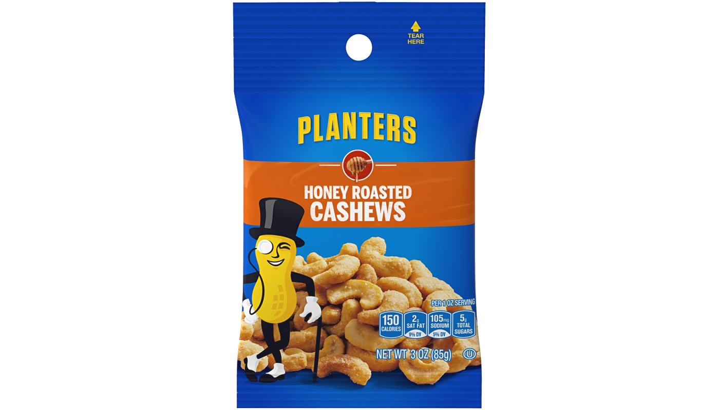 Order Planters - Honey Roasted Cashews food online from Chevron Extramile store, Cameron Park on bringmethat.com