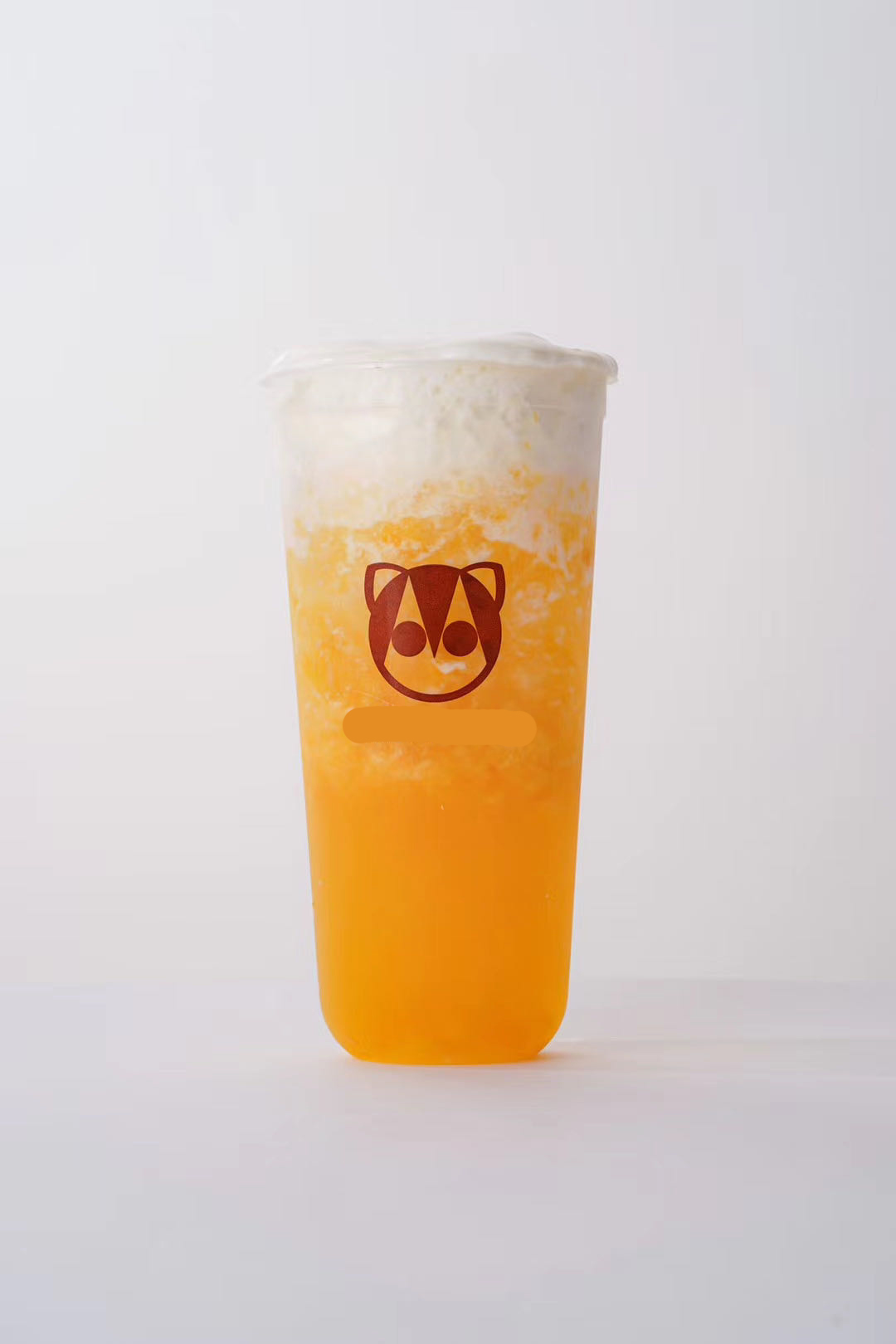 Order Peach Tea with Yakult Foam  food online from Moo Tea store, Alhambra on bringmethat.com