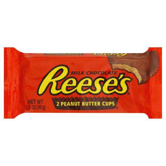 Order Reese's Peanut Butter Cups Milk Chocolate (1.5 oz) food online from Rite Aid store, Yamhill County on bringmethat.com