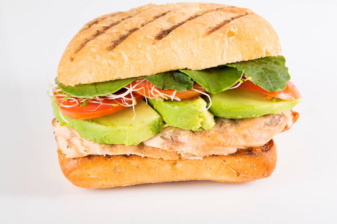 Order Grilled Chicken BLT Panini food online from Fresh To Order - Midtown store, Atlanta on bringmethat.com