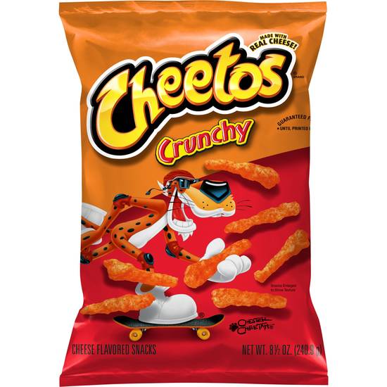 Order Cheetos Crunchy Cheese Flavored Snacks food online from Pepack Sunoco store, Peapack on bringmethat.com