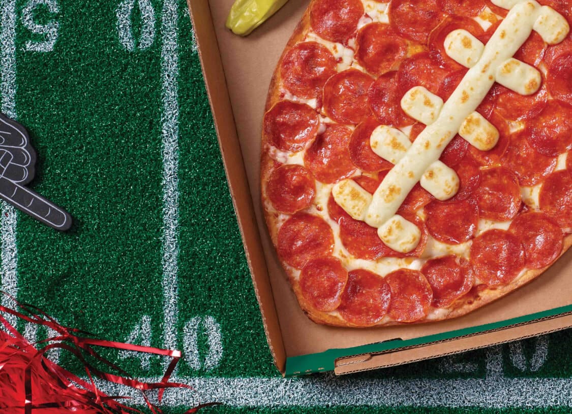 Order Football Pizza food online from Papa Johns Pizza store, Cleveland on bringmethat.com