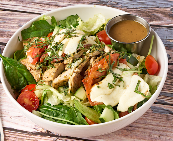 Order Chicken Caprese Salad food online from Stacked & Folded store, Winnetka on bringmethat.com