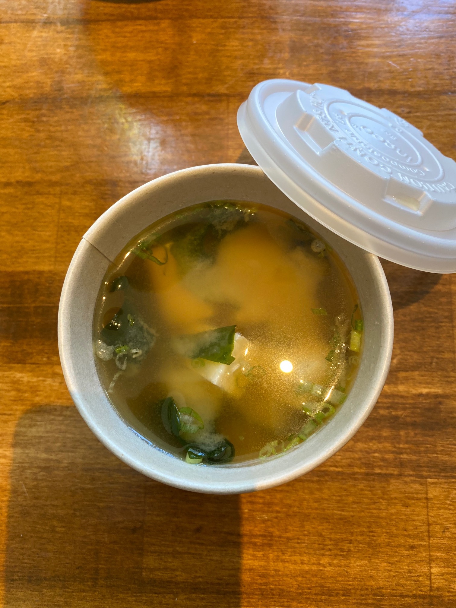 Order Miso Soup food online from Cafe Okawari store, San Francisco on bringmethat.com