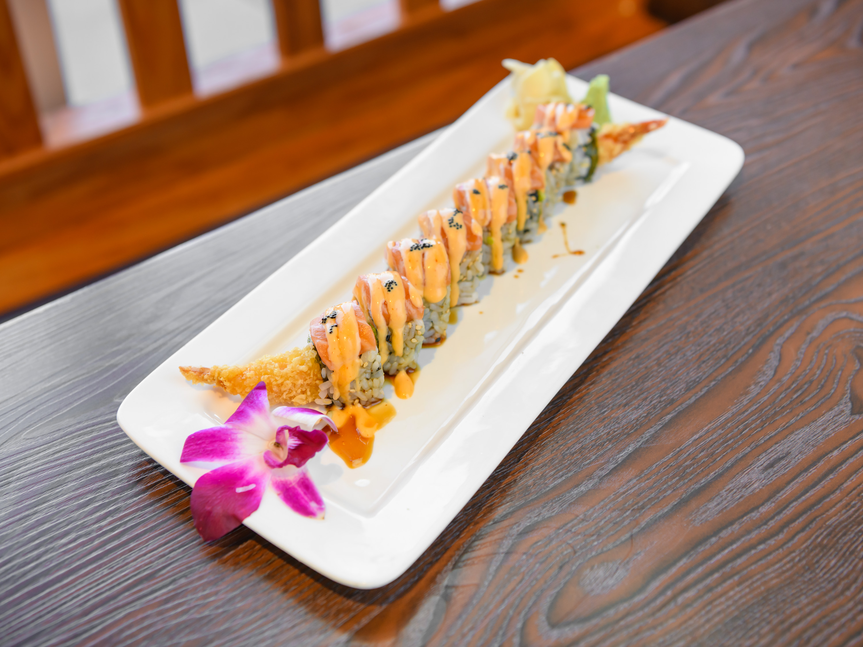 Order Tiger Roll Special  food online from Ichiban Sushi Bar & Poke store, Oklahoma City on bringmethat.com