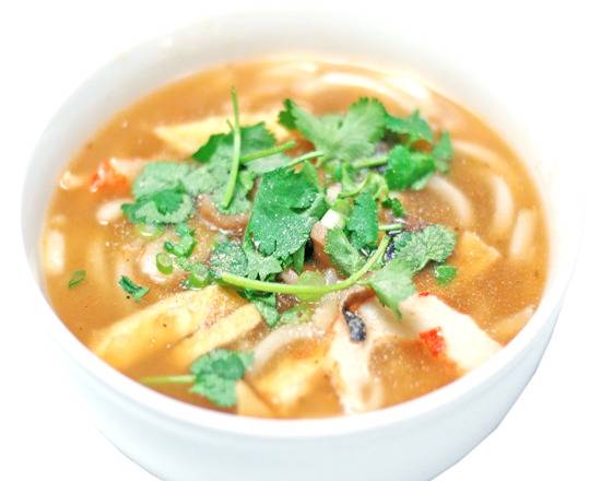 Order Udon Noodle Soup food online from Loving Hut store, Orange on bringmethat.com
