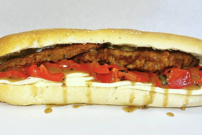 Order Tuscan Chicken Sandwich food online from Mike’s gourmet deli & bagels store, Levittown on bringmethat.com