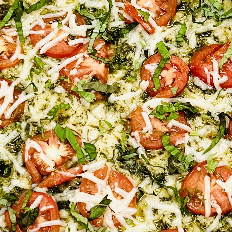 Order Vegan Gluten-Free Pesto Pizza food online from Nicks Pizza & Deli store, Fanwood on bringmethat.com
