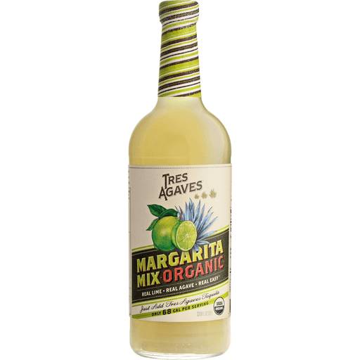 Order Tres Agaves Organic Margarita Mix (1 LTR) 91142 food online from Bevmo! store, Albany on bringmethat.com