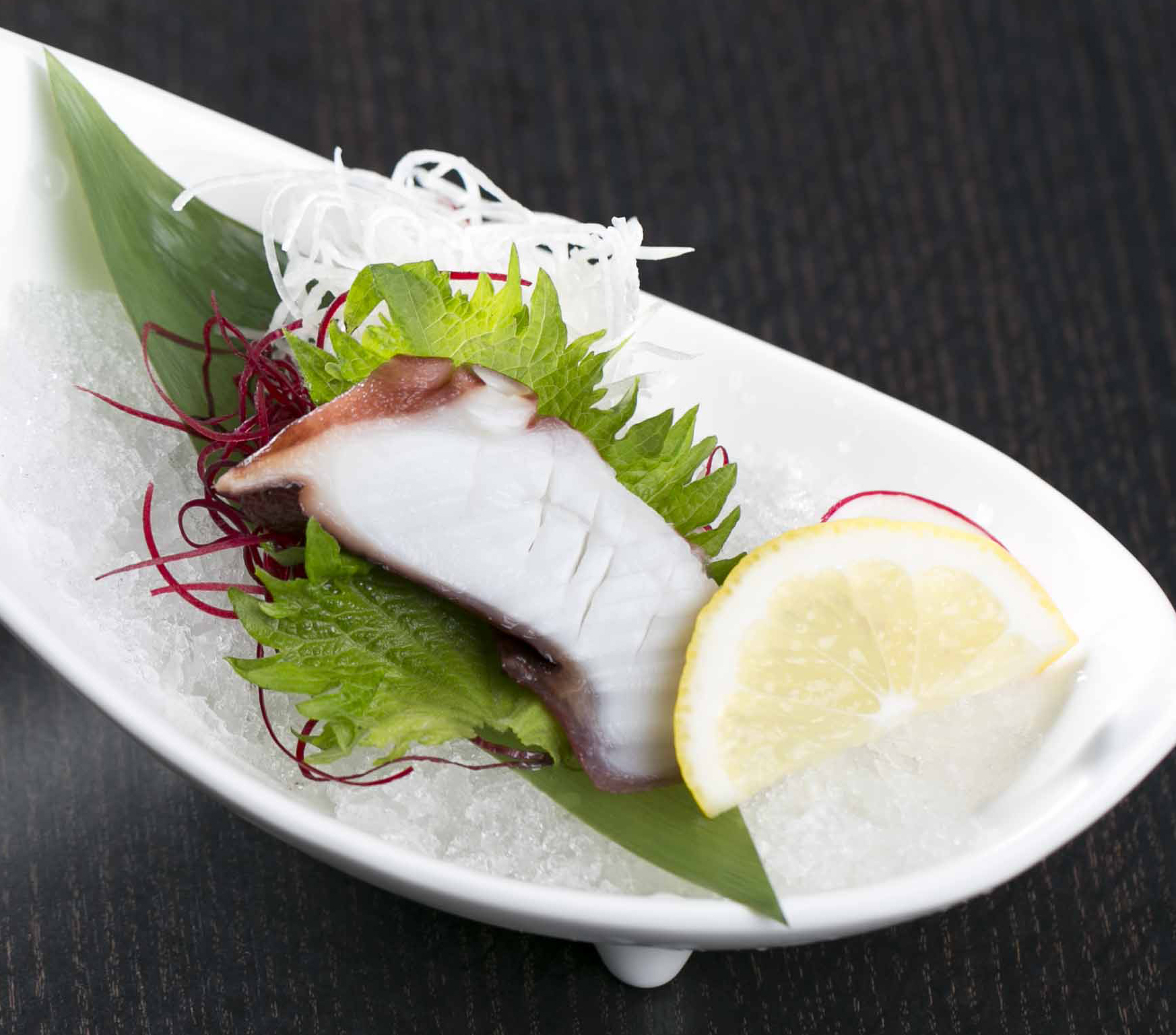 Order F15. Octopus Sashimi food online from Icho Izakaya Fusion Cuisine store, Temple City on bringmethat.com