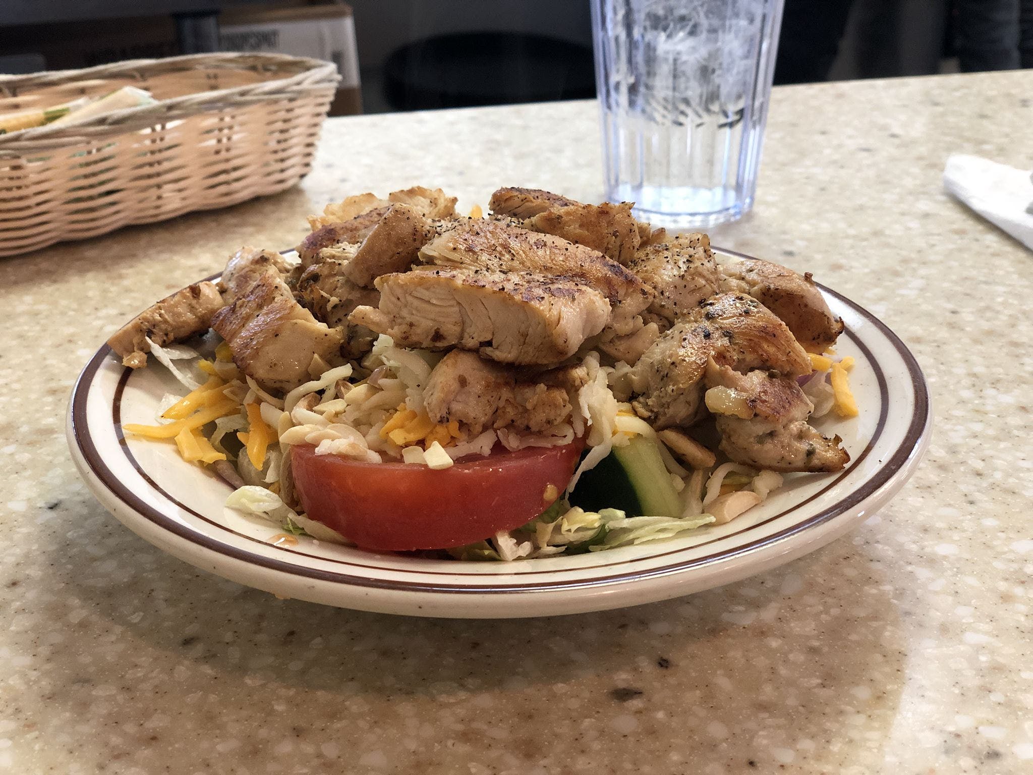 Order Marinated Chicken Salad - Salad food online from Cagney's Kitchen store, Lexington on bringmethat.com
