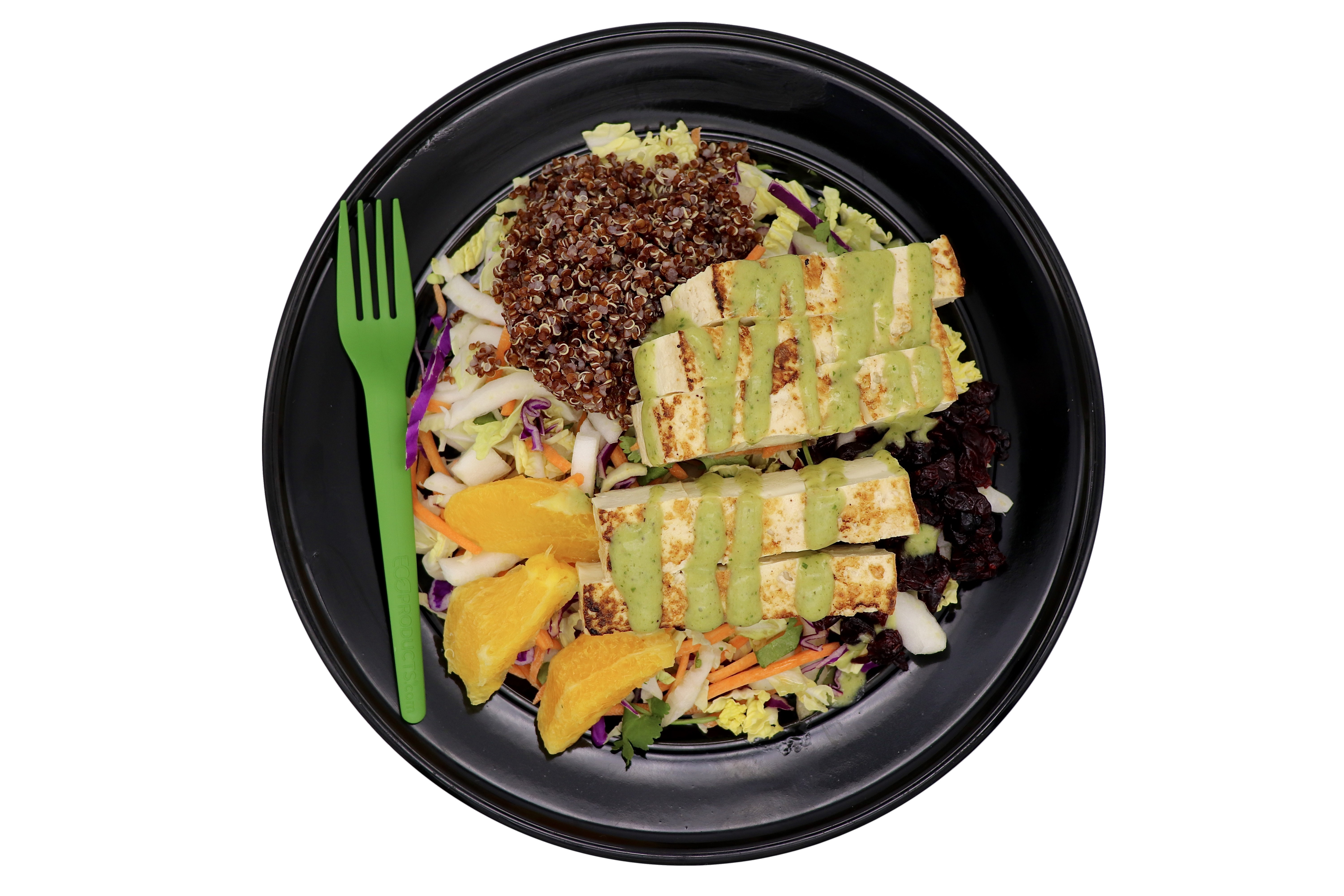 Order Tofu Fork'n Salad food online from Fresh Fork Grill store, Ceres on bringmethat.com