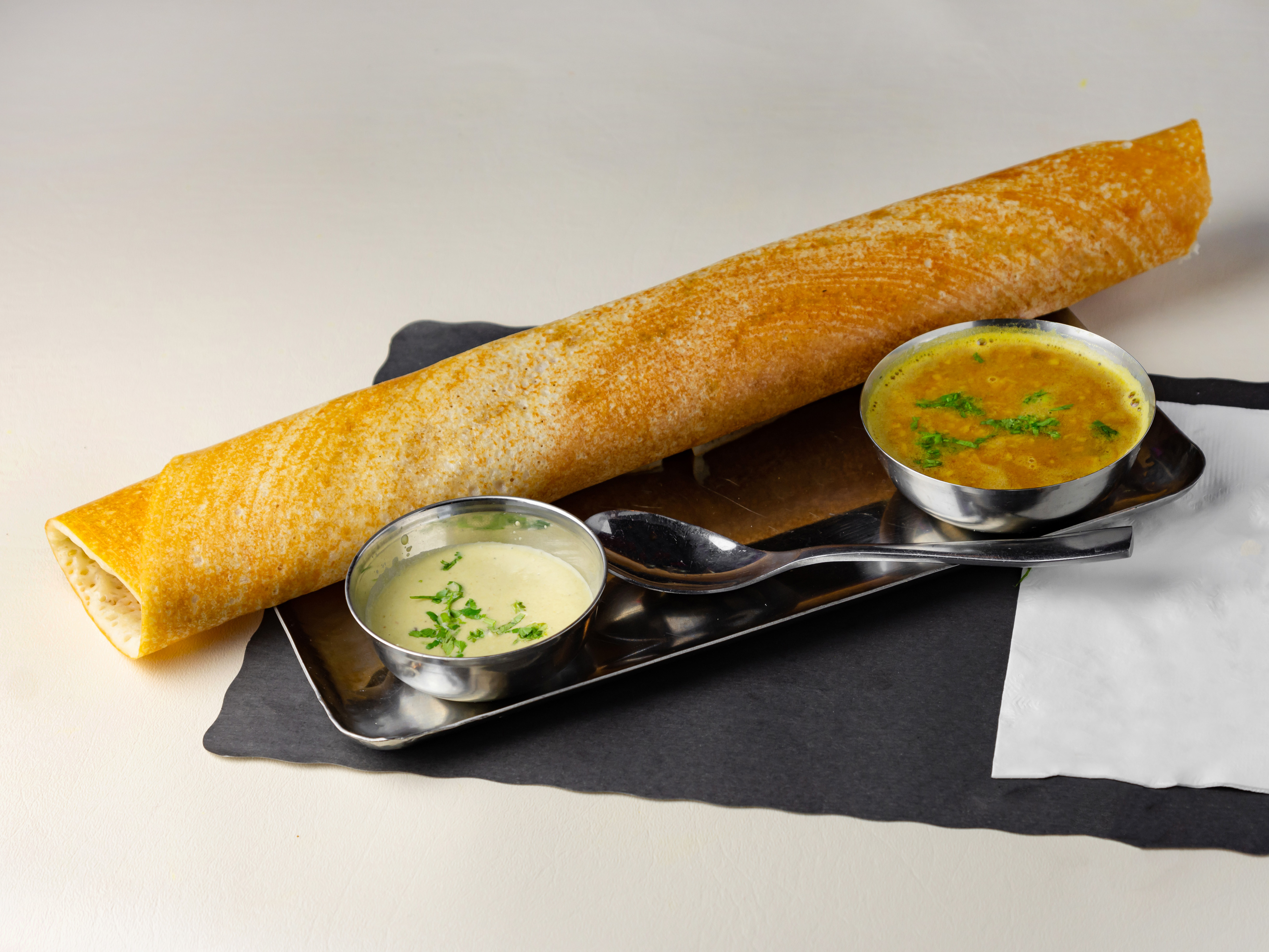 Order Masala Dosa food online from Spice Palace Indian Restaurant store, Williamsburg on bringmethat.com