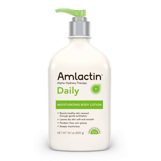 Order AmLactin Daily Moisturizing Body Lotion , Bottle with Pump, Paraben-Free, 14.1 OZ food online from CVS store, MANKATO on bringmethat.com