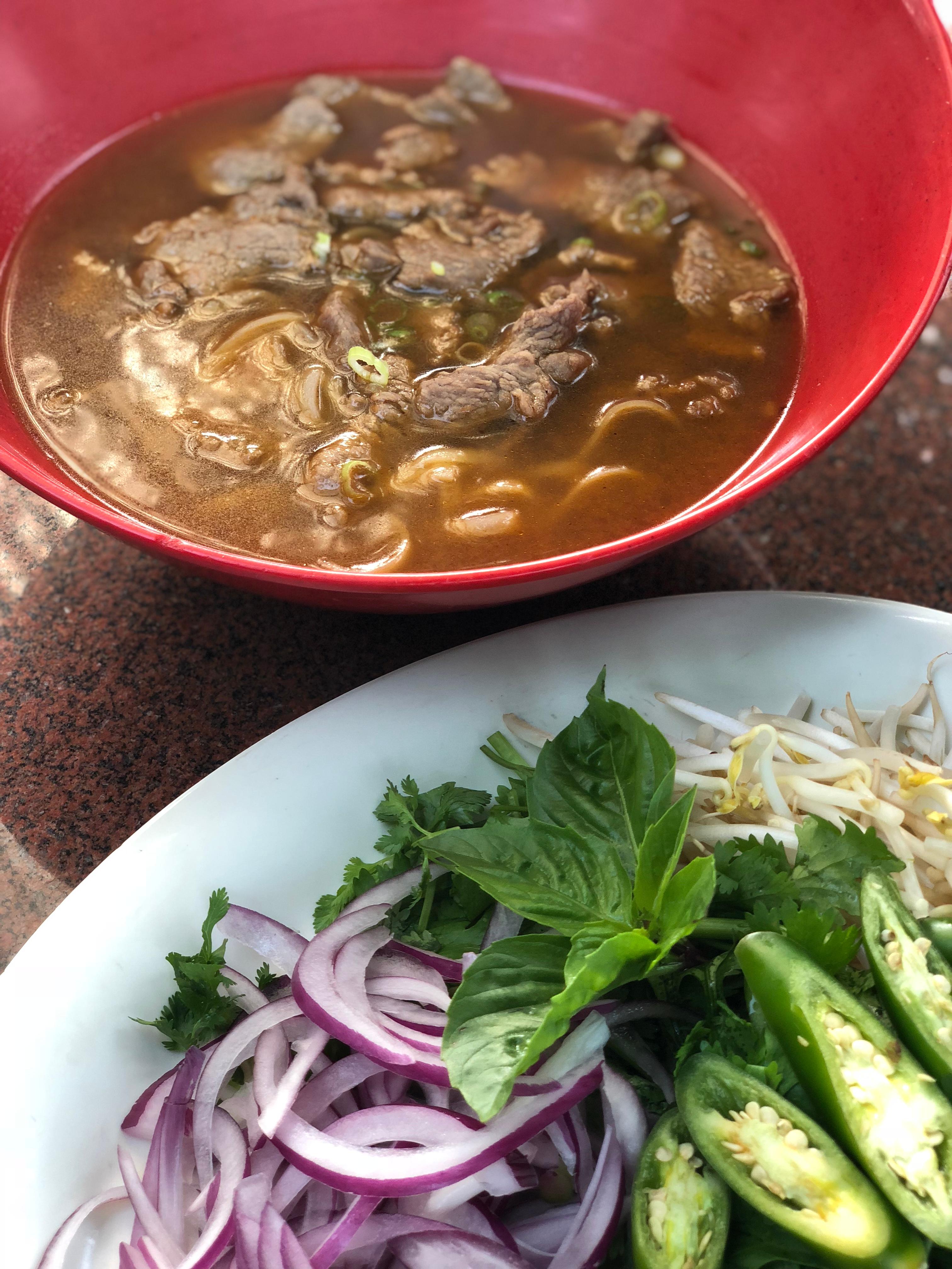 Order Noodle Soup food online from Tong's Thai Restaurant store, San Antonio on bringmethat.com