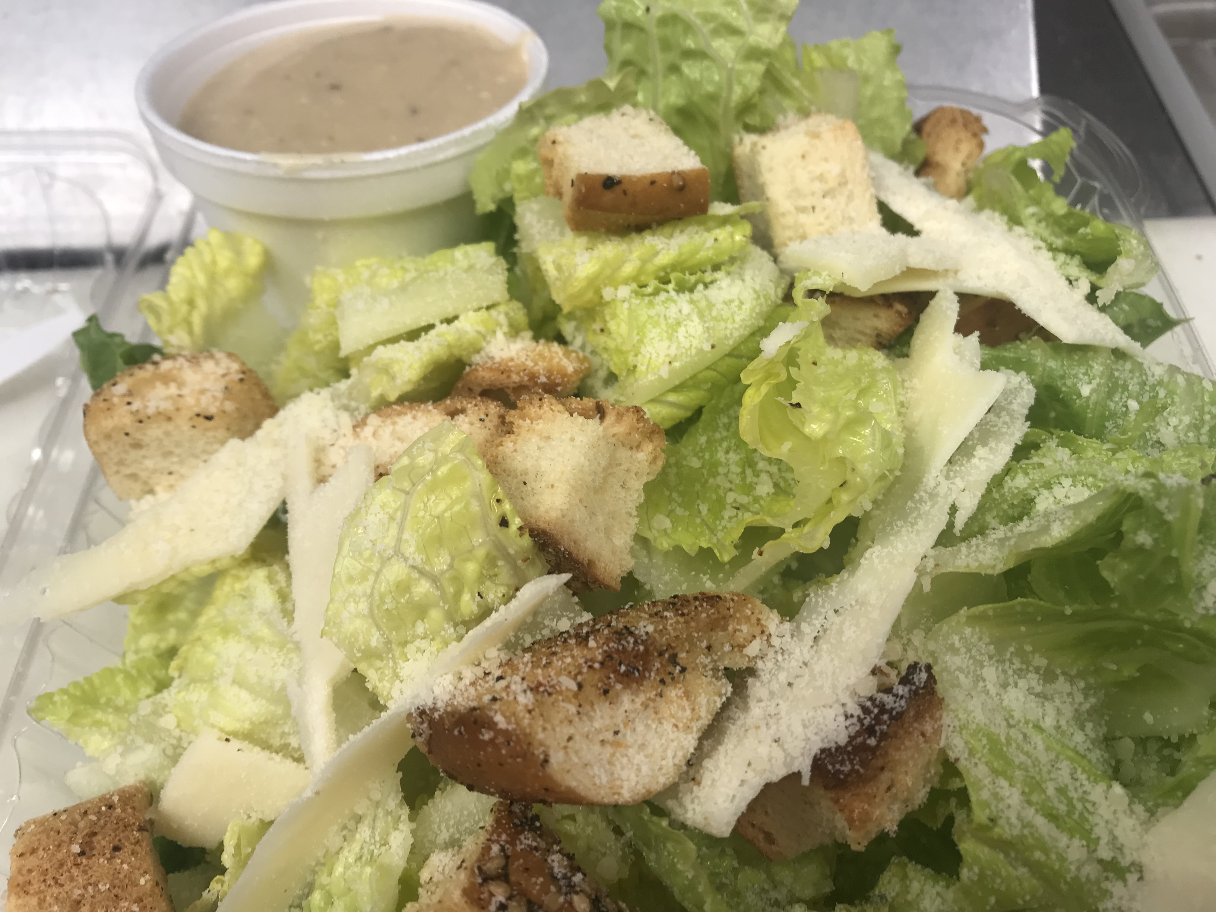Order Caesar Salad food online from Lennie Hoagies store, Philadelphia on bringmethat.com