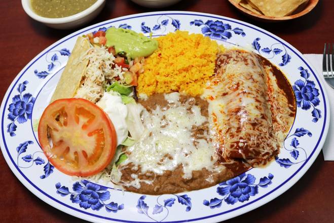 Order Combo Plate food online from Tequila Taqueria store, Livermore on bringmethat.com