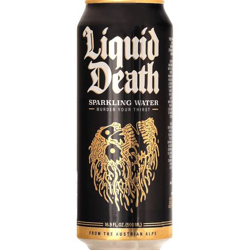 Order Liquid Death Sparkling Water  (16.9 OZ) 137316 food online from Bevmo! store, Albany on bringmethat.com