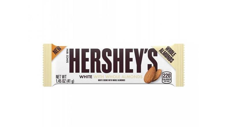 Order Hersheys White With Whole Almonds food online from Exxon Constant Friendship store, Abingdon on bringmethat.com