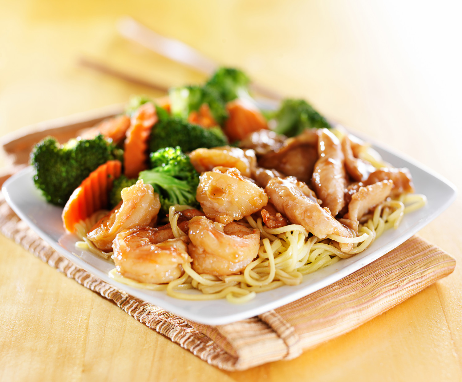 Order Teriyaki Chicken and Shrimp food online from Saku Asian Kitchen store, Oxnard on bringmethat.com