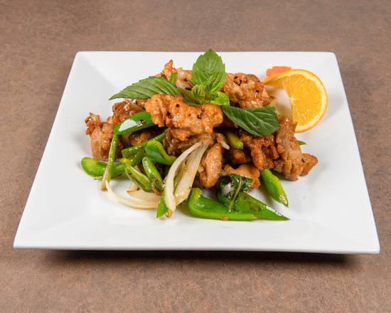 Order Blue Orchid Spicy Chicken food online from Blue Orchid Pan Asian Cuisine store, New Haven on bringmethat.com