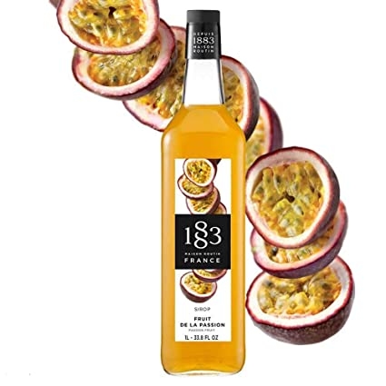 Order Syrup, Passionfruit 1Ltr 1883 food online from Paul French Bakery & Cafe store, Washington on bringmethat.com