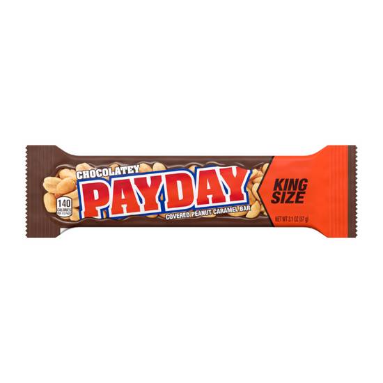 Order Chocolatey Payday Bar King Size food online from Fastbreak Convenience Store - Stewart Ave Market store, Medford on bringmethat.com