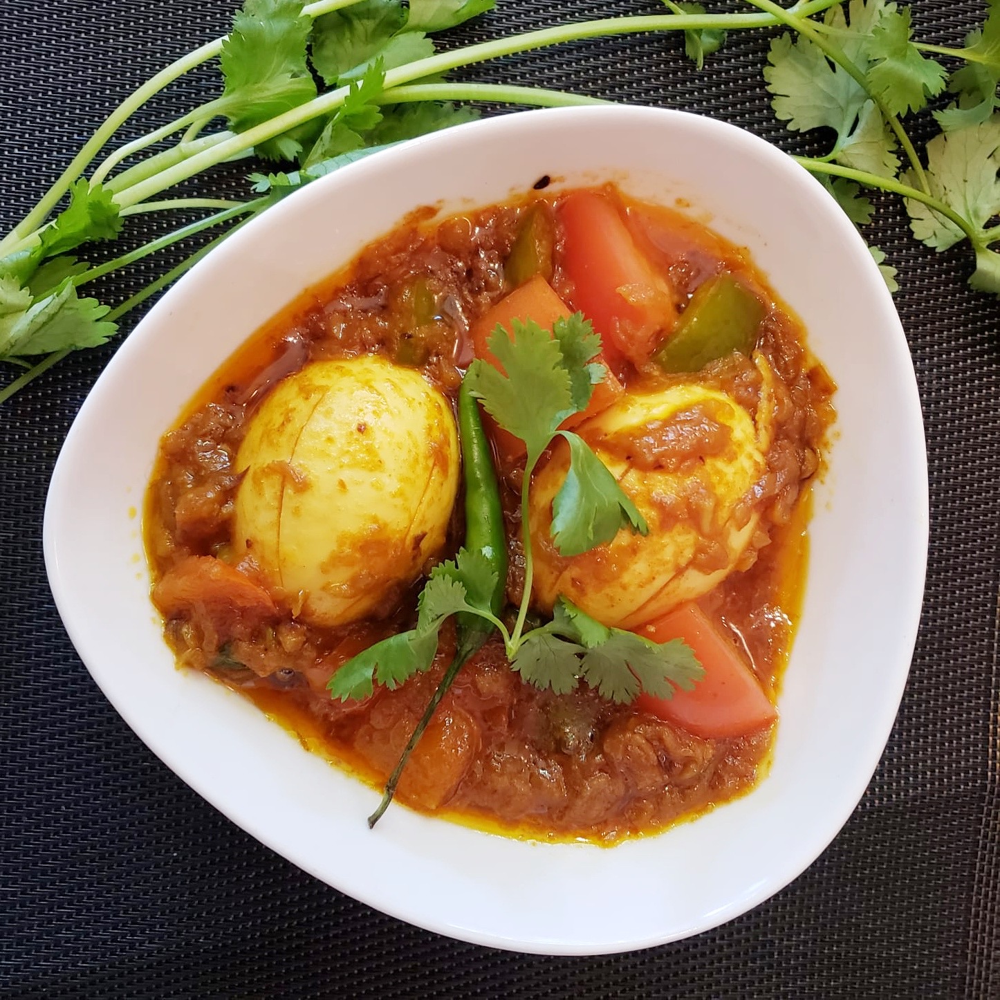 Order Egg Curry food online from Taste of bengal store, Astoria on bringmethat.com