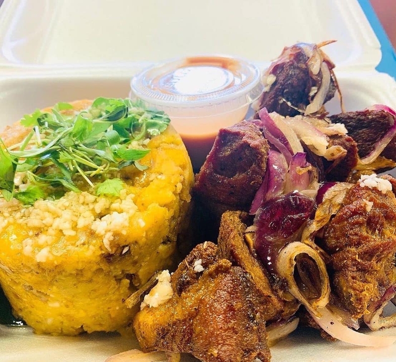 Order Mofongo Clasico food online from Twisted Taino Restaurant store, Parma on bringmethat.com